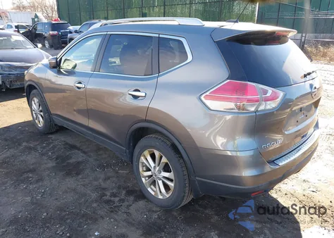 2015 Nissan Rogue Sv z USA, uszkodzony, nr VIN KNMAT2MV0FP573090